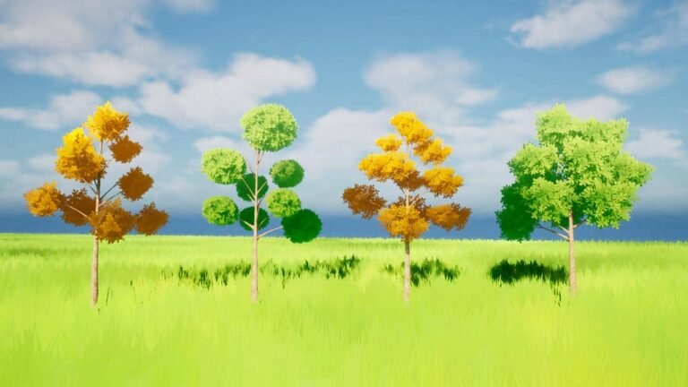 Stylized Tree Unreal Engine 5